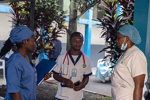 Congo Mpox: Medical staff at the general hospital in Goma